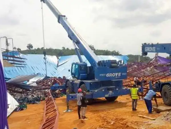 Church Collapse: Akwa Ibom Commissioner, Nollywood Actor, Press Secretary Recount Bitter Ordeals (Photos)